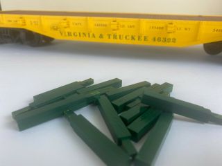 Aristo - Craft 46322 G Scale Virginia & Truckee Flatcar/Box 3