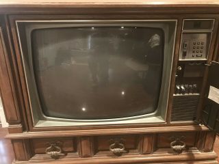 25” Zenith Advanced System 3 Console Tv