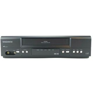 Magnavox 4 Head Vcr Hq Vhs Player Video Cassette Recorder Model Mvr440mg/17