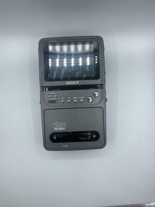 Sony Gv - 200 Video Walkman Video 8 Portable