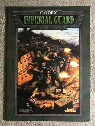Oop Warhammer 40k: Codex Imperial Guard (3rd Edition,  1999)