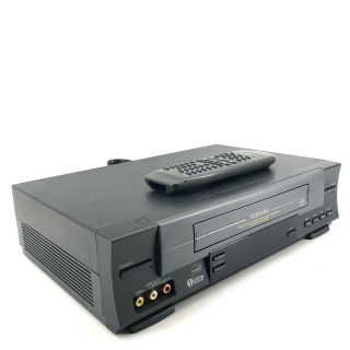 Toshiba W - 528 4 - Head Vcr With Remote Video Cassette Recorder Vhs