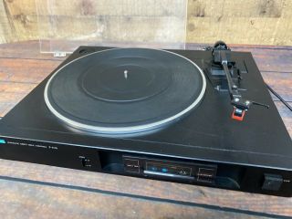 Sansui P - D10 Direct Drive Turntable With Cover & Sc - 80 Stylus