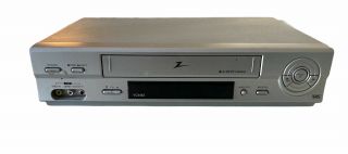Zenith Model Vcs442 Four Head Hi - Fi Stereo Vcr Player No Remote Great