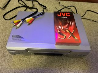 Sanyo Vwm - 800 Stereo Hi - Fi Vhs Et Vcr Video Cassette Recorder Player