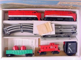 1960s Lionel Outfit 11560 W Alco Fa The Texas Special Aa Diesel Units Boxed