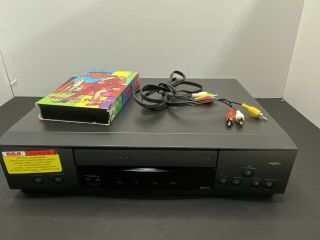 Rca Vr519 4 - Head Vcr Plus Video Cassette Recorder Vhs Tape Player No Remote