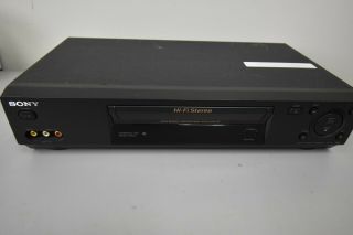Sony Slv - N77 Hi - Fi Vhs Vcr Stereo Video Cassette Recorder Player No Remote C65