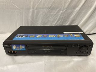 Sony Slv - N77 Vhs Vcr Video Cassette Recorder No Remote Great