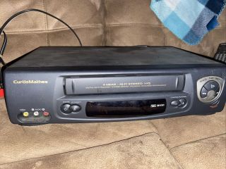 Curtis Mathes 4 - Head Hi - Fi Vcr Video Cassette Recorder Vhs Tape Player Cmv - 61001