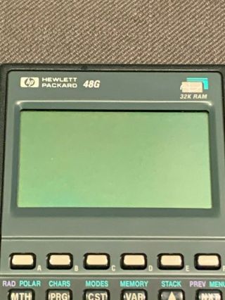 Hewlett Packard (hp) 48g Graphing Calculator With Case 32k Ram
