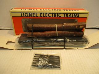 Lionel Train 6 - 17510 Northern Pacific Flatcar With Logs O - Gauge 61200
