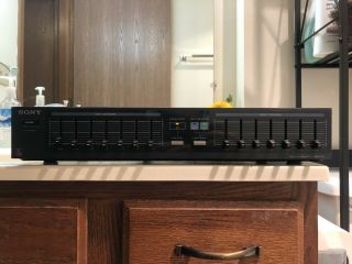 Sony SEQ - 120 7 Band Stereo Graphic Equalizer Japan - 2