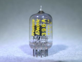 Western Electric 396a/2c51 Vacuum Tube Square Getter 1971