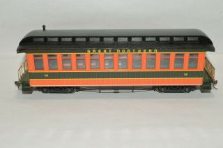 On30 Scale Bachmann Great Northern Ry Observation Passenger Car Train