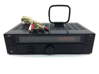 Jvc Stereo Receiver 2 Channel Am/fm Digital Synthesizer Model Rx - 201 Bundle