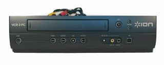 Ion Vcr 2 Pc Vhs To Pc Converter Transfer System,  Usb & Av Cables