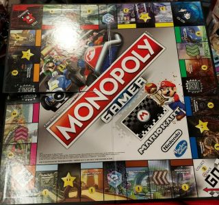 Mario Kart Monopoly Gamer - Replacement Folding Game Board Only
