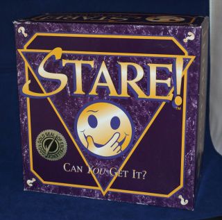 Stare Game Can You Get It? 2 To 10 Players/teams Ages 10 & Up Recall Details