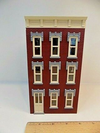 Mth Railking 30 - 90375 3 - Story Townhouse Building O Gauge