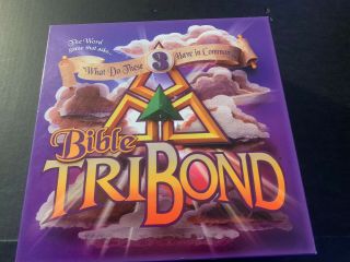 Bible Tribond Board Game Complete 1997 Patch Word Game