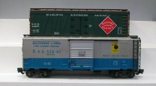 Aristo - Craft G Scale Freight Cars: B&o 46008 And Rea 46601 [2]