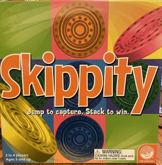 Skippity Mindware 2010 Game Age 5,  2 To 4 Players Kids Game