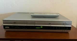 Sony Slv - D360p Dvd Vcr Combo Player Recorder With Remote