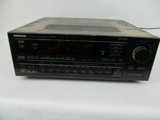 Vintage Pioneer Vsx - 501 Av Audio/video Stereo Receiver Radio