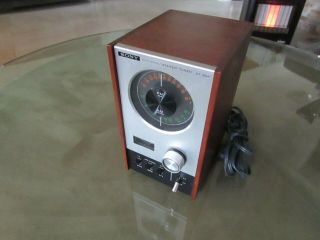 Vintage Sony St - 80f Solid State Stereo Tuner Radio System Made In Japan