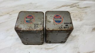 Vintage Pair Altec Tl - 521 60 Ohm 8h Chokes For Tube Amplifer