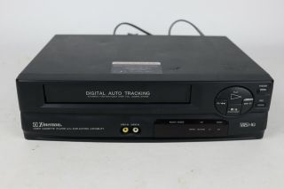 Emerson Vcpr205 Hq Digital Auto Tracking Vcr Vhs Player - Tested/working