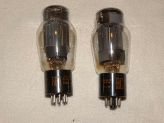 2 X 6as7g Rca Tubes Very Strong (3 Pair Available)