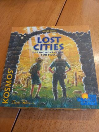 Kosmos Lost Cities Daring Adventure For Two Card Game