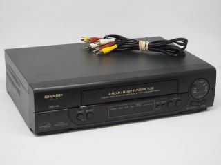 Sharp Vc - A400u Vhs Vcr Player/recorder No Remote Great