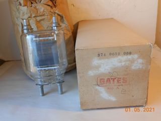 Vintage Gates 833 A Vacuum Tube Radio Station Transmitter Filament Continuity