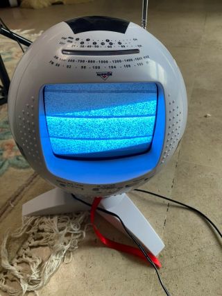 Football / Soccer Ball Tv With Am/fm Radio With Box " Nippon "
