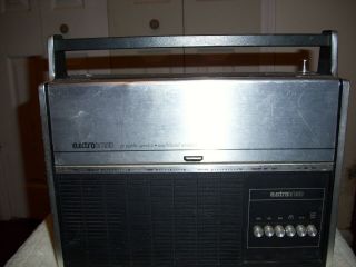 Electro Brand Cb Public Service Radio W Cassette Model No 2945 W Microphone.