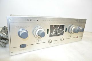 Sony SRA - 3 TUBE Stereophonic Recording Amplifier 2
