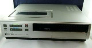 Vintage Panasonic Omnivision Vhs Video Cassette Top Loader Pv - 1220