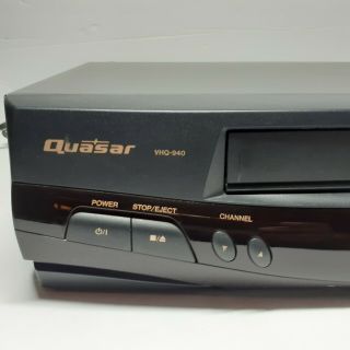 Panasonic Quasar VHQ - 940 Omnivision 4 - Head VCR VHS Player Recorder No Remote 2