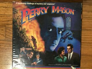 The Perry Mason Game Tv Show 1980s Paisano Productions Tsr