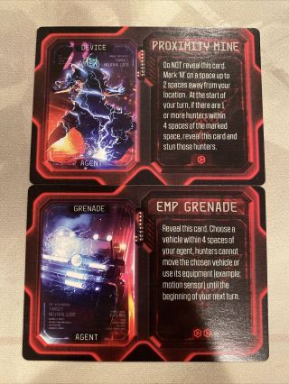 Specter Ops Promo Cards - Plaid Hat Games Never Played Cards
