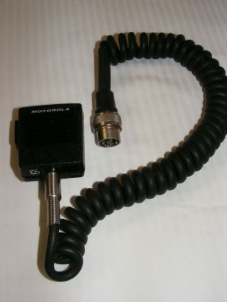 Motorola Pt 200,  Pt 300,  Pt 400 Handie - Talkie Fm Lunchbox Microphone