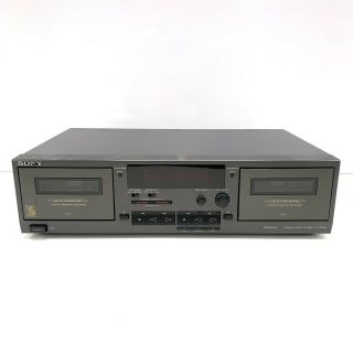 Vintage Sony Tc - Wr531 Stereo Dual Cassette Deck -