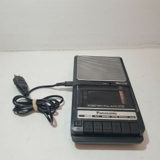 Vintage Panasonic Slimline Rq - 2102 Portable Cassette Tape Player Recorder W/cord