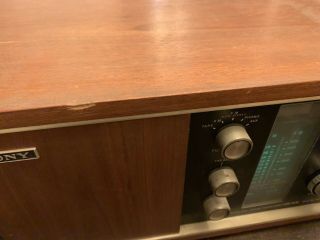 Vintage SONY HR - 55 STEREO Solid State Receiver Amplifier Tuner Integrated 3
