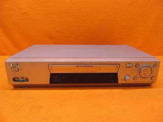 Sony Slv - N88 Video Cassette Recorder Player Hi - Fi Stereo Flash Rewind