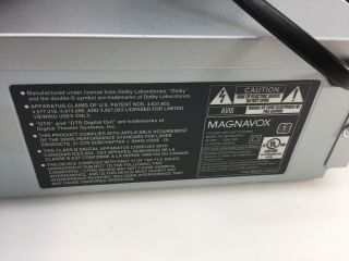 Magnavox MDV560VR DVD/VCR/17 Combo Player VHS Recorder Hi - Fi Stereo (No Remote) 3