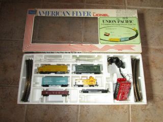 Sears American Flyer Lionel Ho Union Pacific Train Set 5 - 6590 Box